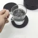 소프트 PVC 실리콘 만화 베어 컵 코스터