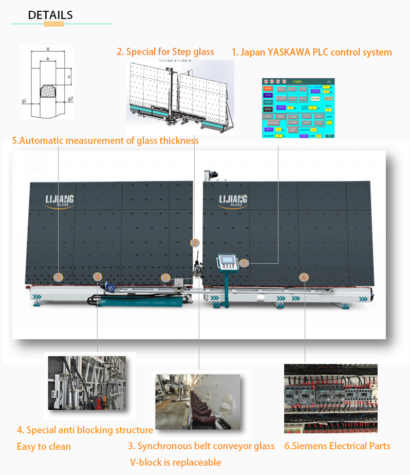 Vertical insulating glass sealant silicone sealing robot equipment