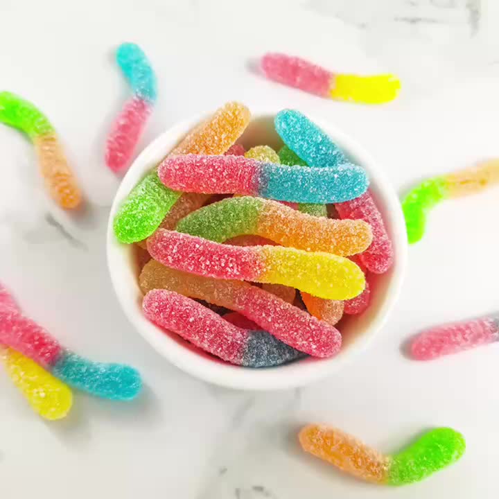 sour worms candy