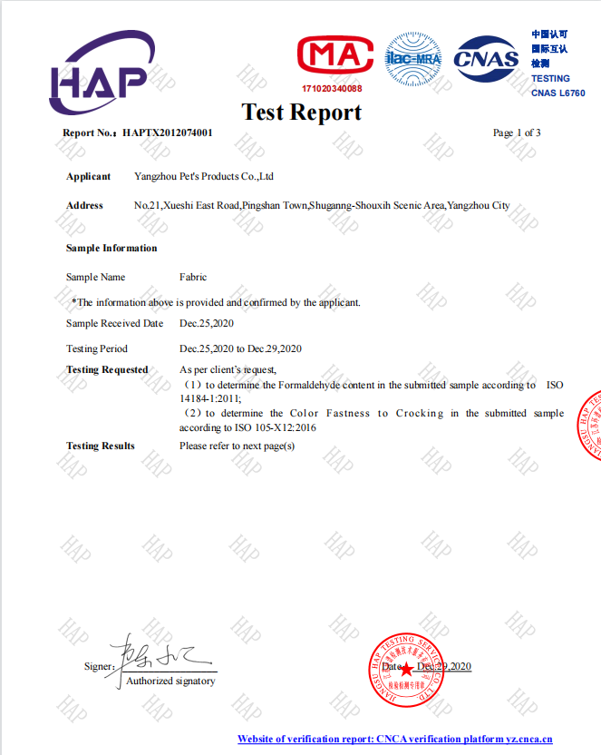 Test Report