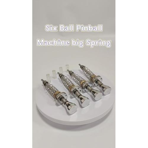 Six Ball Pinball Machine big Spring