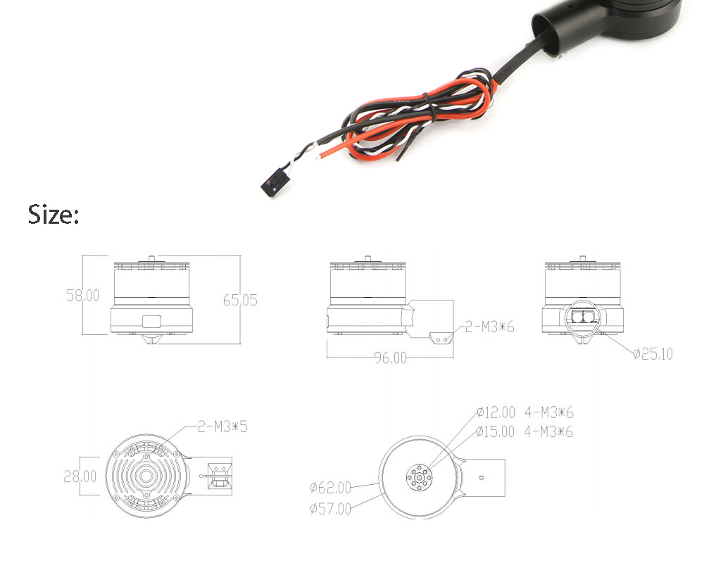 Z5 Pro 12s Power System Kit für RC FPV Multi Copter Drohne 8S-14S 5015 Motor 50A ESC 22 "Faltenpropeller Z5 Serie FOC Combo