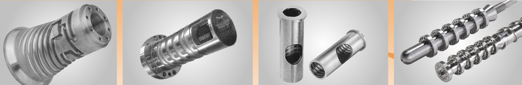 Gas Vented screw barrel for recycled material