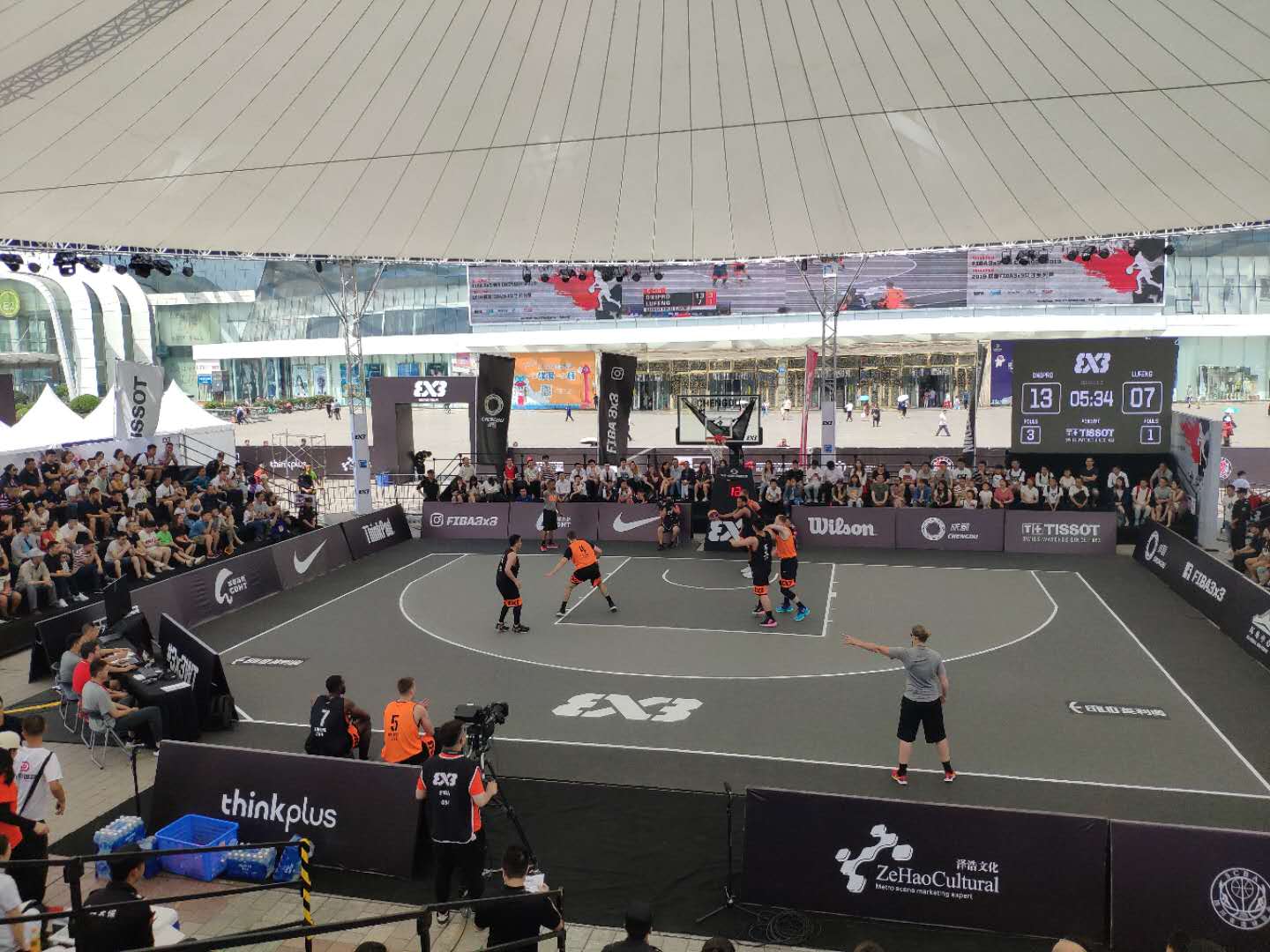 FIBA 3x3 BASKETBALL COURT MAT