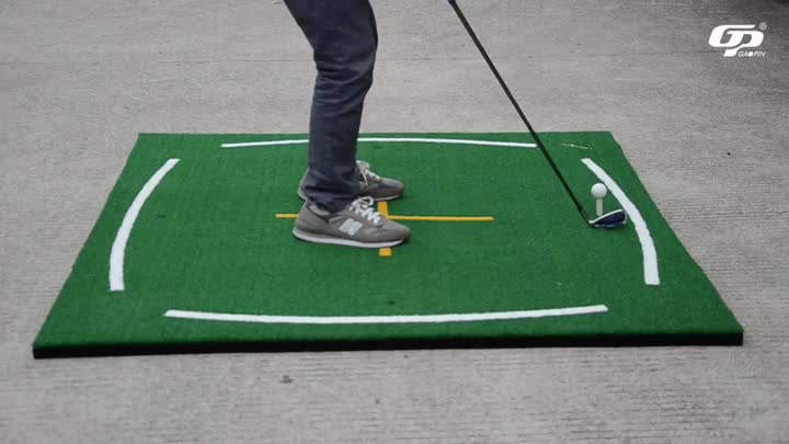 Golf Teaching Driving Range Mat GP1515B.mp4