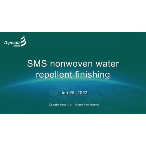 SMS no tejido repelente de agua que termina DM-3696F