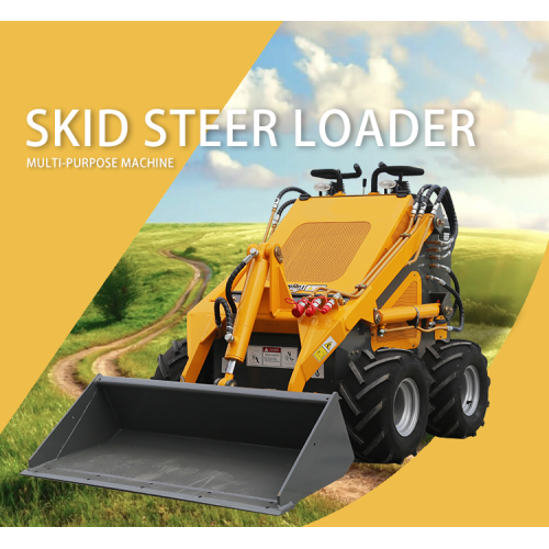 Skid Steer Loader: Sekeping peralatan yang serba boleh yang digunakan dalam pelbagai industri untuk saiz padat dan kebolehlaksanaannya