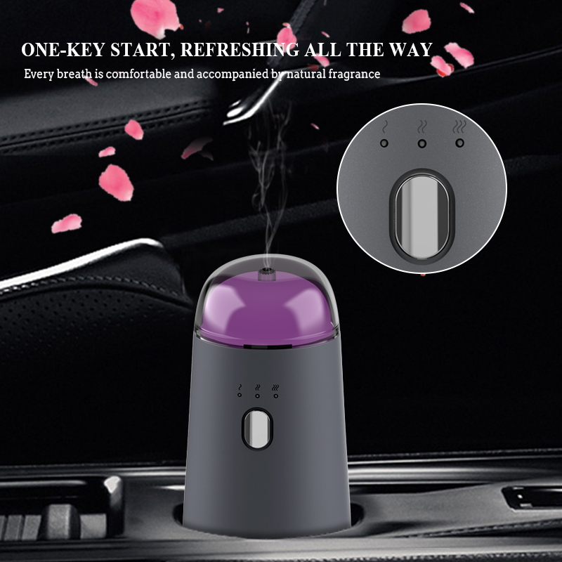 Travel friendly wireless essential oil diffuser