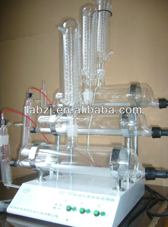 Distiller à eau en verre SZ - 96 Équipement de distillation