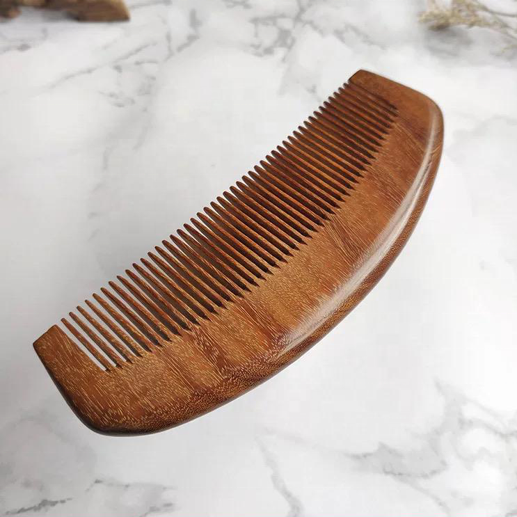 peine de madera para barba wooden beard comb