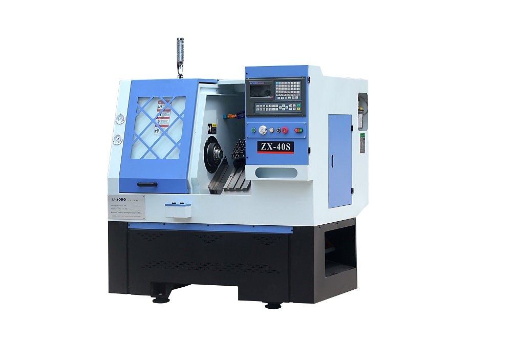 CNC slant bed machine