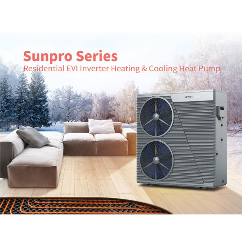 Serie SunPro - EVI Inverter Het Pompa per il clima grave