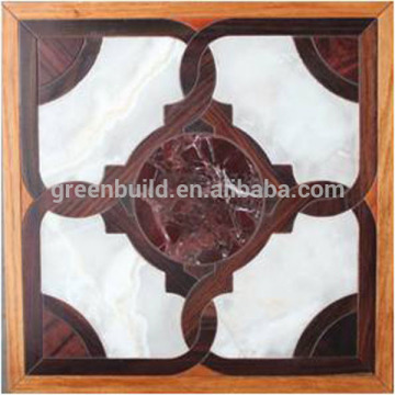 From China exotic flooring parquet (wooden with Stone)