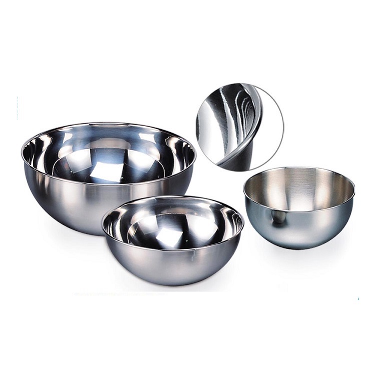 stainless steel mixing bowl set