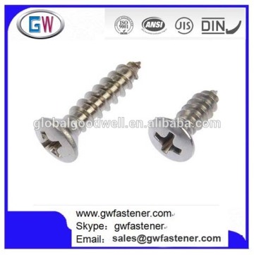 Stainless Steel 316 Screws/Oval Head Phillips Screws Self Tapping Screws