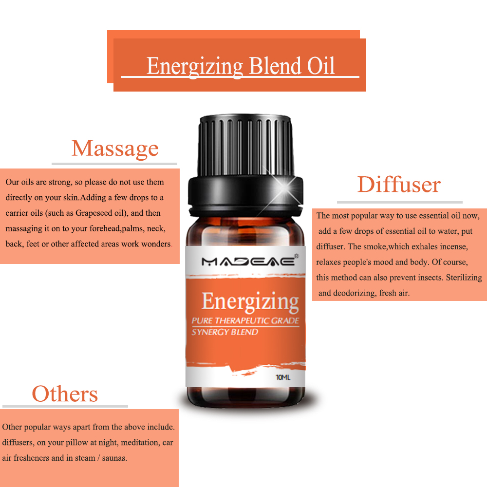 Therapeutic Crade Synergy Blend Essential Oil For Diffuser