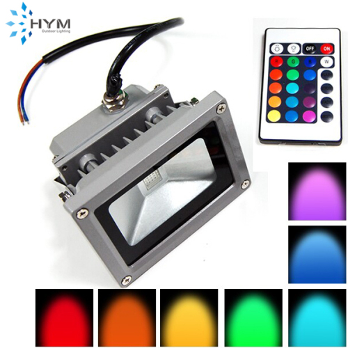 Colored 30W RGB Outdoor LED Flood Light