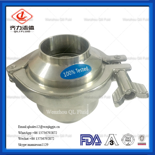 Food Grade Sanitary Stainless Steel Welded Check Valve