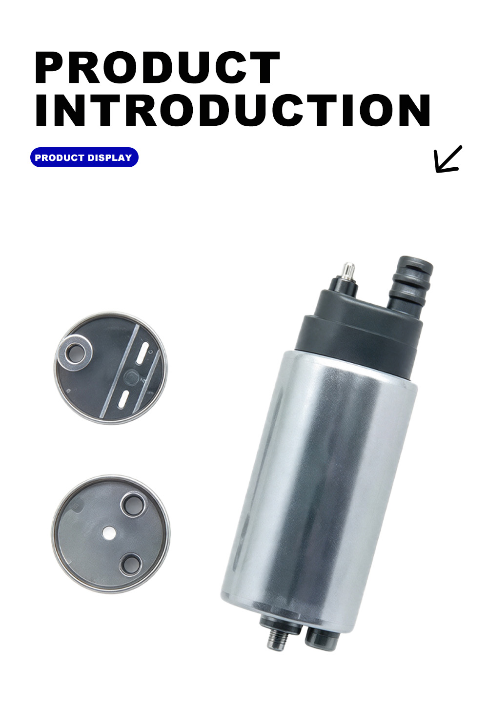 Bomba de combustible para motocicleta automática con accesorios X Auto Motorbike Fuel Pump With Fittings X