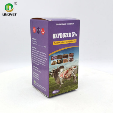 Oxytetracycline 5% Oxytetracycline Injection GMP Product
