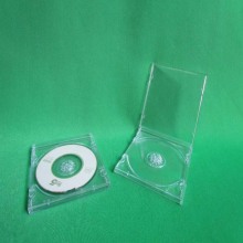 black tray plastic ps 8cm mini cd case with factory price