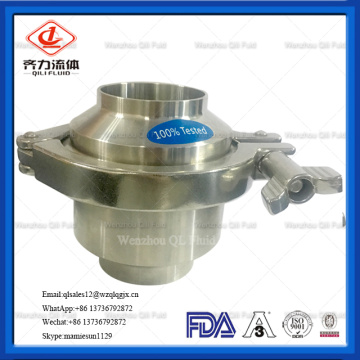 Food Grade Sanitary Stainless Steel Welded Check Valve