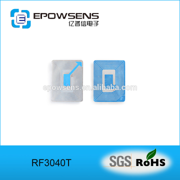 EAS rf blank label sticker 30x40mm