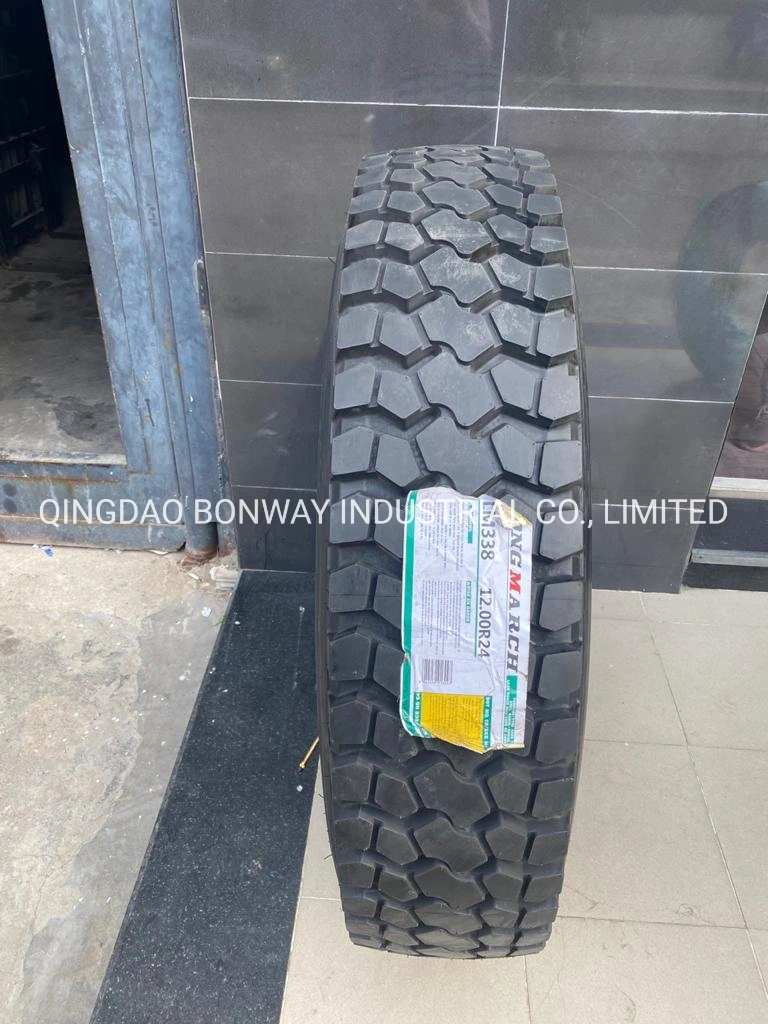 Longmarch/ Roadlux/ Triangle/ Linglong/ Chengshin Tyre High Quality 1200r24 1200r20