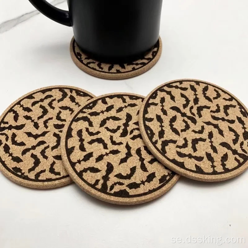 Eco Friendly Coasters Non-Slip Isolated Custom Placemats