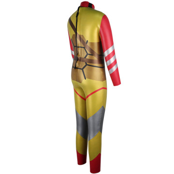 Tras de 3 mm de 3 mm Back Back Zip Golden Diving Wetsuits