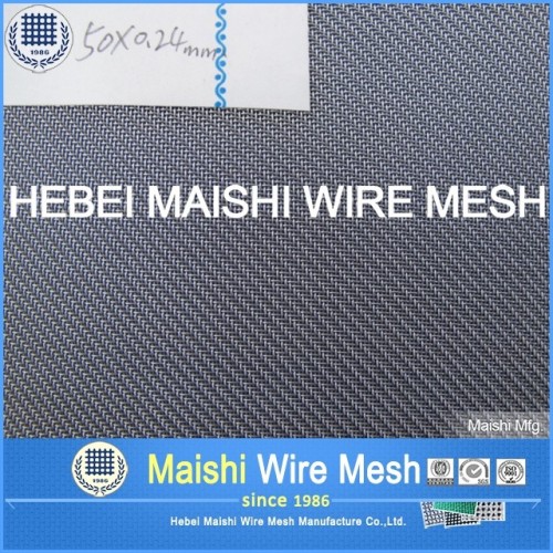 50Meah/0.24mm Stainless steel wire mesh