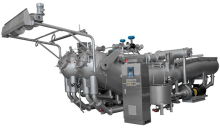 Denim fabric dyeing machine