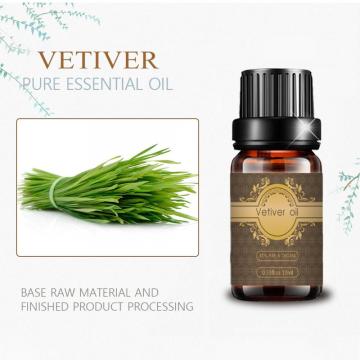 Bulk Wholesale 100% Pure natural Vetiver Oil 10ml