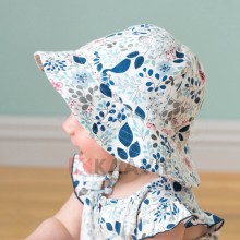 toddler sun cover shivering printed baby hat