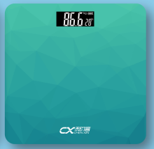 Colorful electronic digital body weight bathroom scale