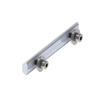 Aluminum Rail Joint Connector Kits for Solar Panel Mounting: 150mm Length Solar Panel Rails