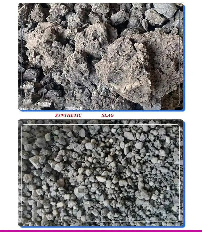 Metallurgical Steel Ladle Refractory Casting Ladle Refining Synthetic Slag Without Impurity