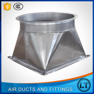 HVAC system flexible air conditioning duct