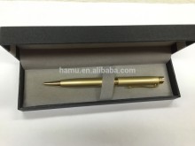 Twist golden metal pen for office,promotional pen