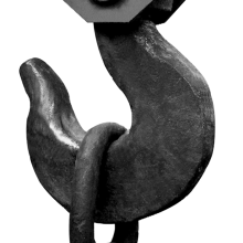 30t 50 Ton Heavy Duty Hanging Hook for Cranes - Large Capacity Hook