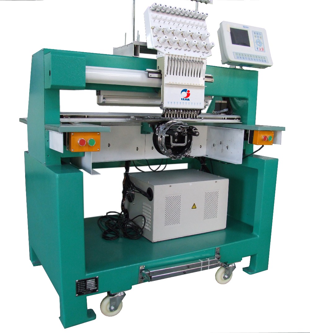 Single head Cap/T-shirt embroidery machine