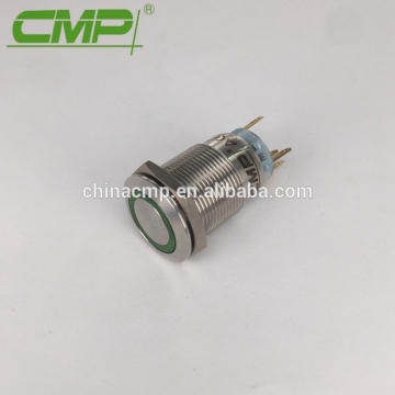 19mm Waterproof Doorbell Push Button Switch