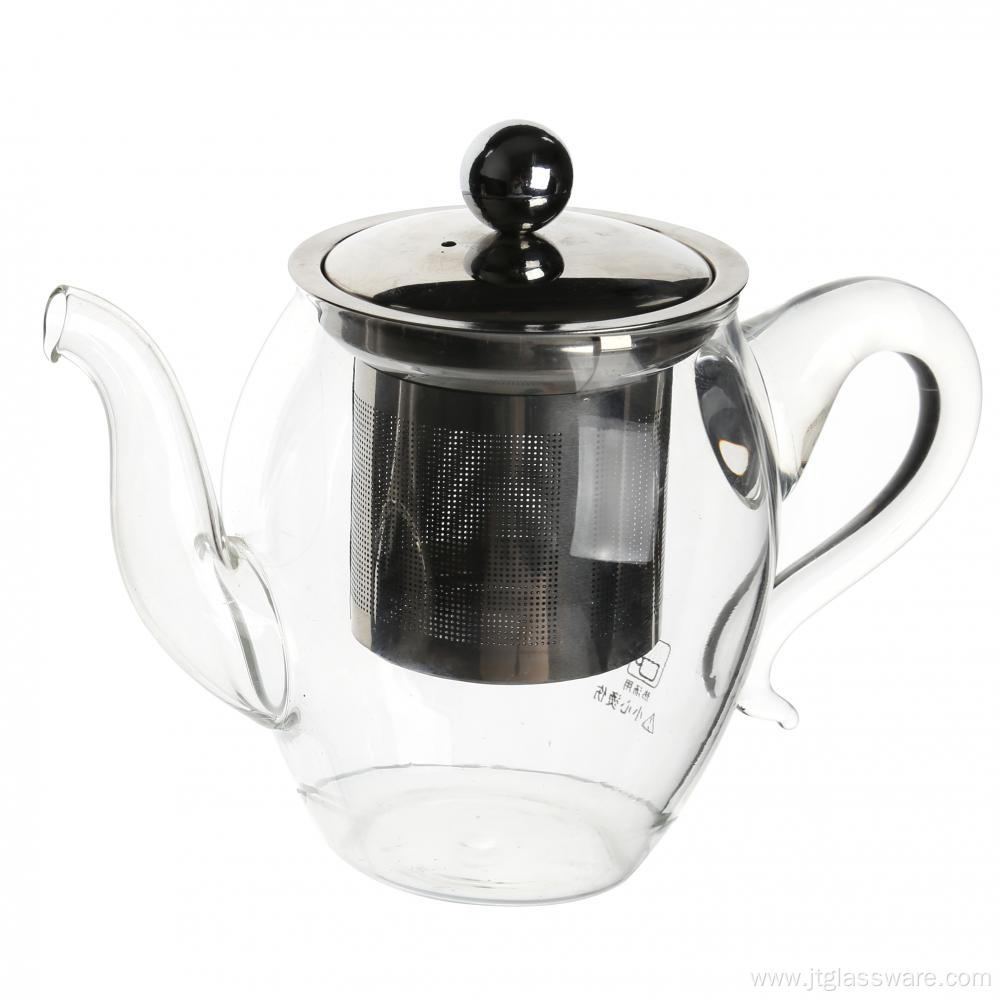 Handmade Little Teapot with Stainless Steel Infuser