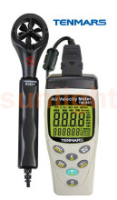 TM-403 Digital Multifunction Anemometer Velocity/Flow/Temperature/RH with Datalogger