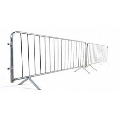 Safety Rode Traffic Galvanized Temporary Crowd Barrier