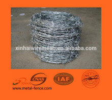 barbed iron wire/pvc coated barbed wire/galvanized barbed wire