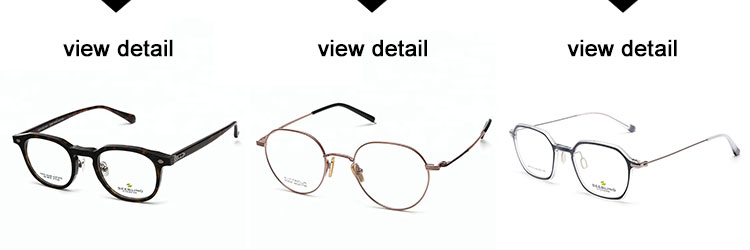 Men fashion luxury eyeglasses  titanium optical frames timepieces jewelry eyewear