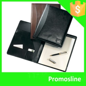 Hot Selling executive customized leather padfolio