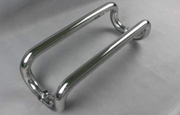 Stainless Steel Cranked Back to Back Pull Handle