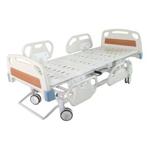 Electric hospital bed for nursing patients